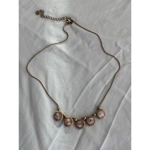 Vintage silver & gold necklace